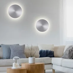 Paul Neuhaus LED-Akku-Wandleuchte silberfarben^ Wandleuchten