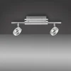 Paul Neuhaus LED-Deckenleuchte 2 flg silberfarben^ Deckenleuchten|Spots