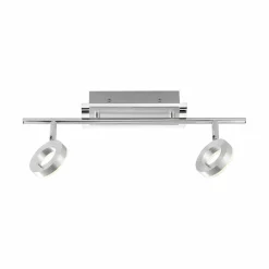 Paul Neuhaus LED-Deckenleuchte 2 flg silberfarben^ Deckenleuchten|Spots
