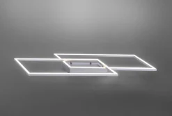 Paul Neuhaus LED-Deckenleuchte 2flg silberfarben^ Deckenleuchten