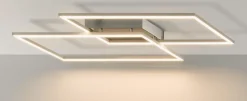 Paul Neuhaus LED-Deckenleuchte 2flg silberfarben^ Deckenleuchten