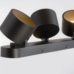 Paul Neuhaus LED-Deckenleuchte 3flg schwarz^ Deckenleuchten