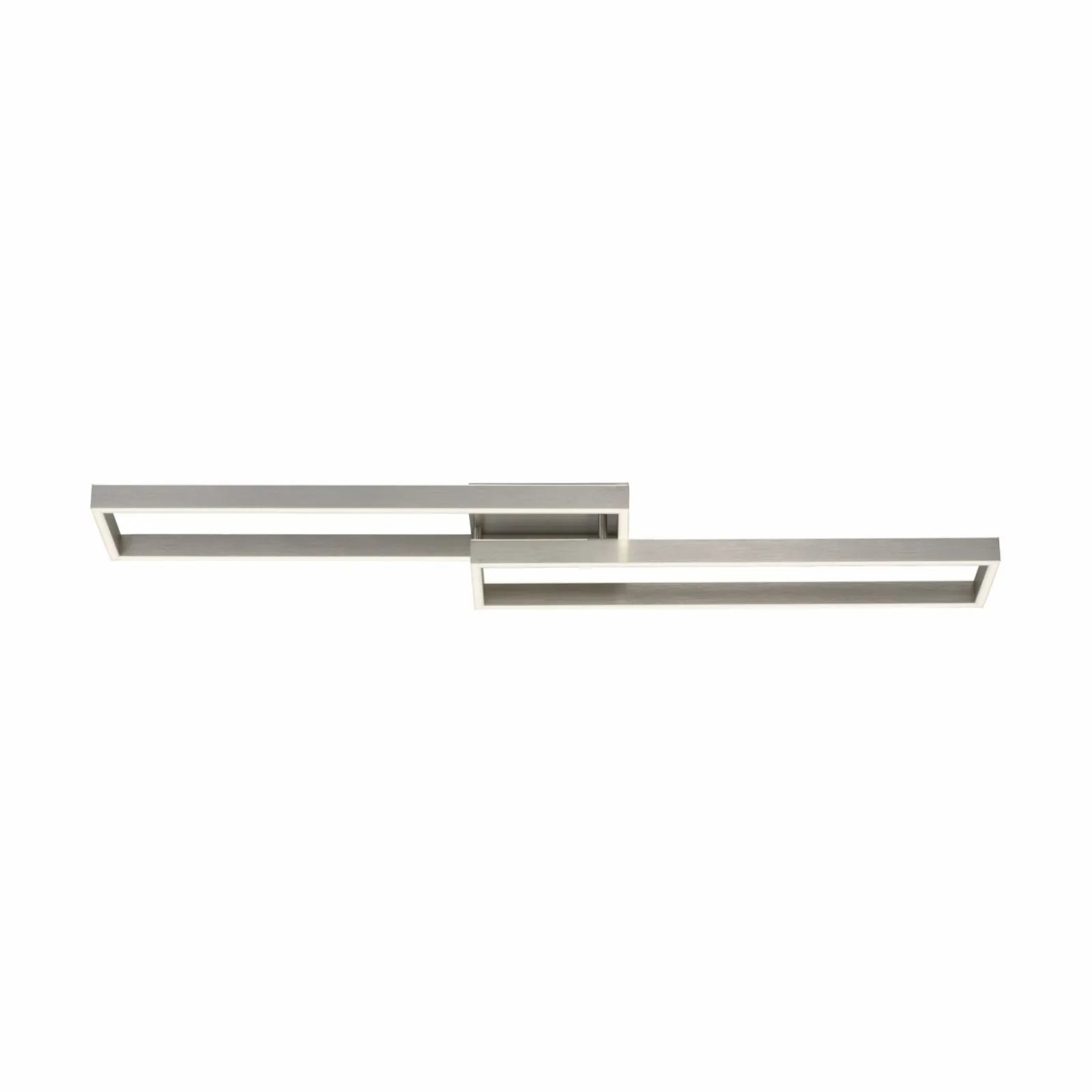 Deckenleuchten>Paul Neuhaus LED-Deckenleuchte 2flg silberfarben