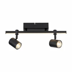 Paul Neuhaus LED-Deckenleuchte 2flg schwarz^ Deckenleuchten|Wandleuchten