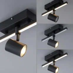 Paul Neuhaus LED-Deckenleuchte 1flg schwarz^ Deckenleuchten|Wandleuchten