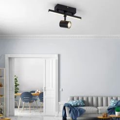 Paul Neuhaus LED-Deckenleuchte 1flg schwarz^ Deckenleuchten|Wandleuchten