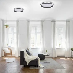 Paul Neuhaus LED-Deckenleuchte 1flg schwarz^ Deckenleuchten|Pendelleuchten