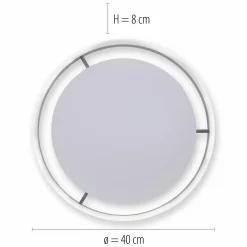 Paul Neuhaus LED-Deckenleuchte 1flg schwarz^ Deckenleuchten|Pendelleuchten