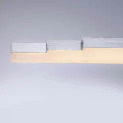 Paul Neuhaus LED-Deckenleuchte 3flg silberfarben^ Deckenleuchten