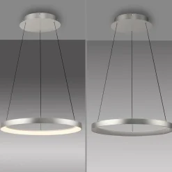 Paul Neuhaus LED-Pendelleuchte 1flg silberfarben^ Pendelleuchten