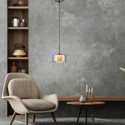 Pendelleuchten>Paul Neuhaus LED-Pendelleuchte 1flg schwarz