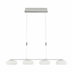 Paul Neuhaus LED-Pendelleuchte 5flg silberfarben^ Pendelleuchten