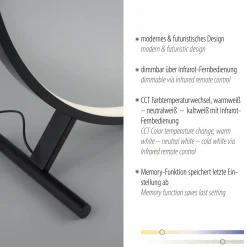 Paul Neuhaus LED-Stehleuchte 1flg schwarz^ Stehleuchten