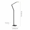 Paul Neuhaus LED-Stehleuchte 1flg grau^ Stehleuchten