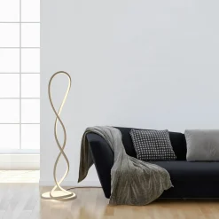 Paul Neuhaus LED-Stehleuchte 1flg braun^ Stehleuchten