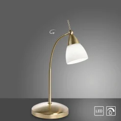 Paul Neuhaus LED-Tischleuchte 1flg goldfarben^ Tischleuchten