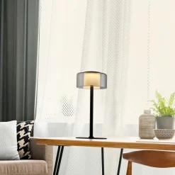 Paul Neuhaus LED-Tischleuchte 1flg schwarz^ Tischleuchten