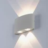 Paul Neuhaus LED-Wandleuchte 4flg silberfarben^ Außenwandleuchten|Außenleuchten