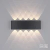 Paul Neuhaus LED-Wandleuchte 10flg schwarz^ Außenwandleuchten|Außenleuchten