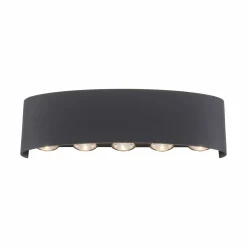 Paul Neuhaus LED-Wandleuchte 10flg schwarz^ Außenwandleuchten|Außenleuchten