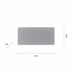 Außenwandleuchten|Außenleuchten>Paul Neuhaus LED-Wandleuchte 6flg silberfarben