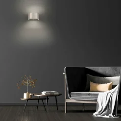Paul Neuhaus LED-Wandleuchte 2flg silberfarben^ Wandleuchten
