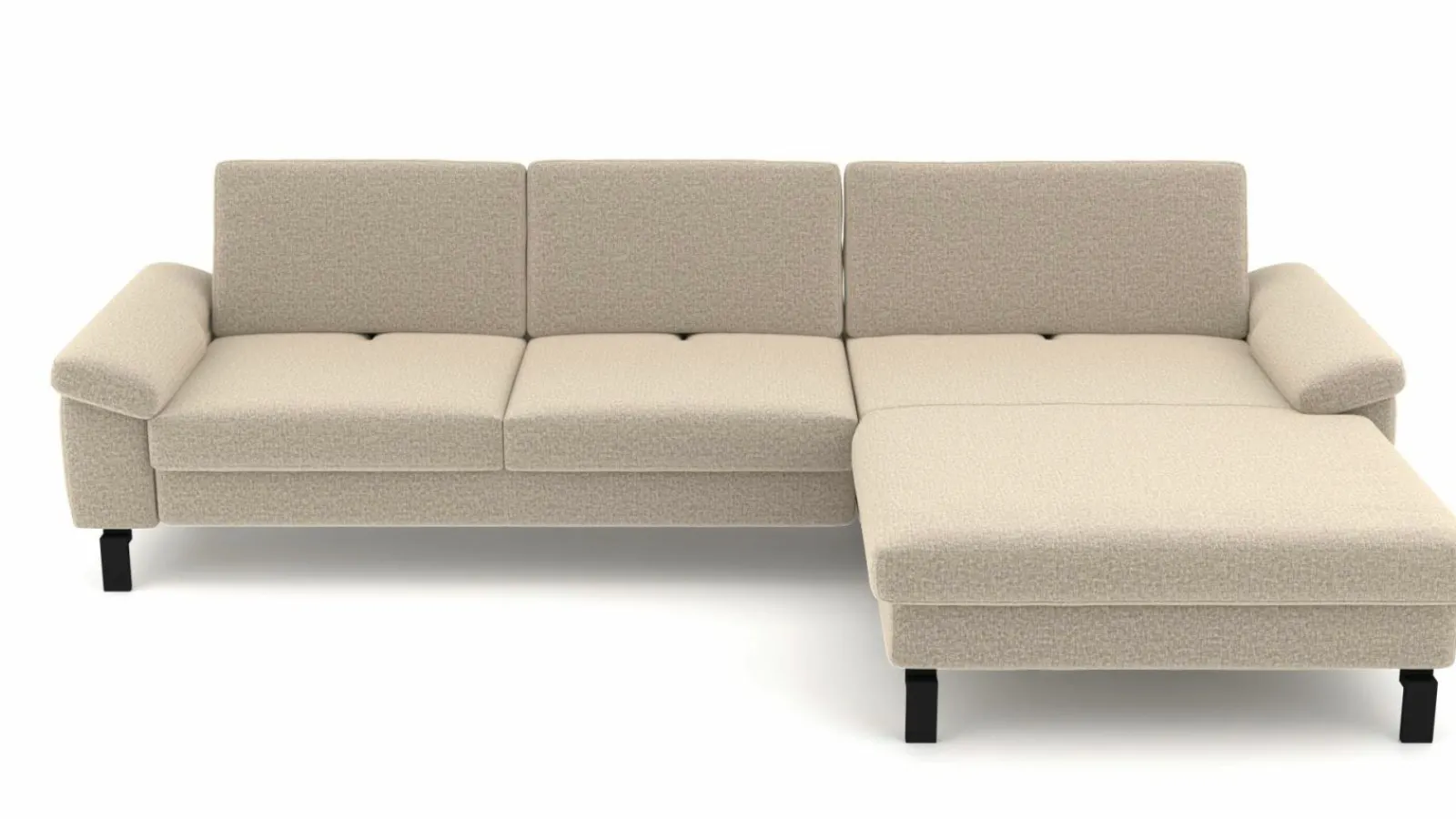 Sofas & Couches> Polstergarnitur beige