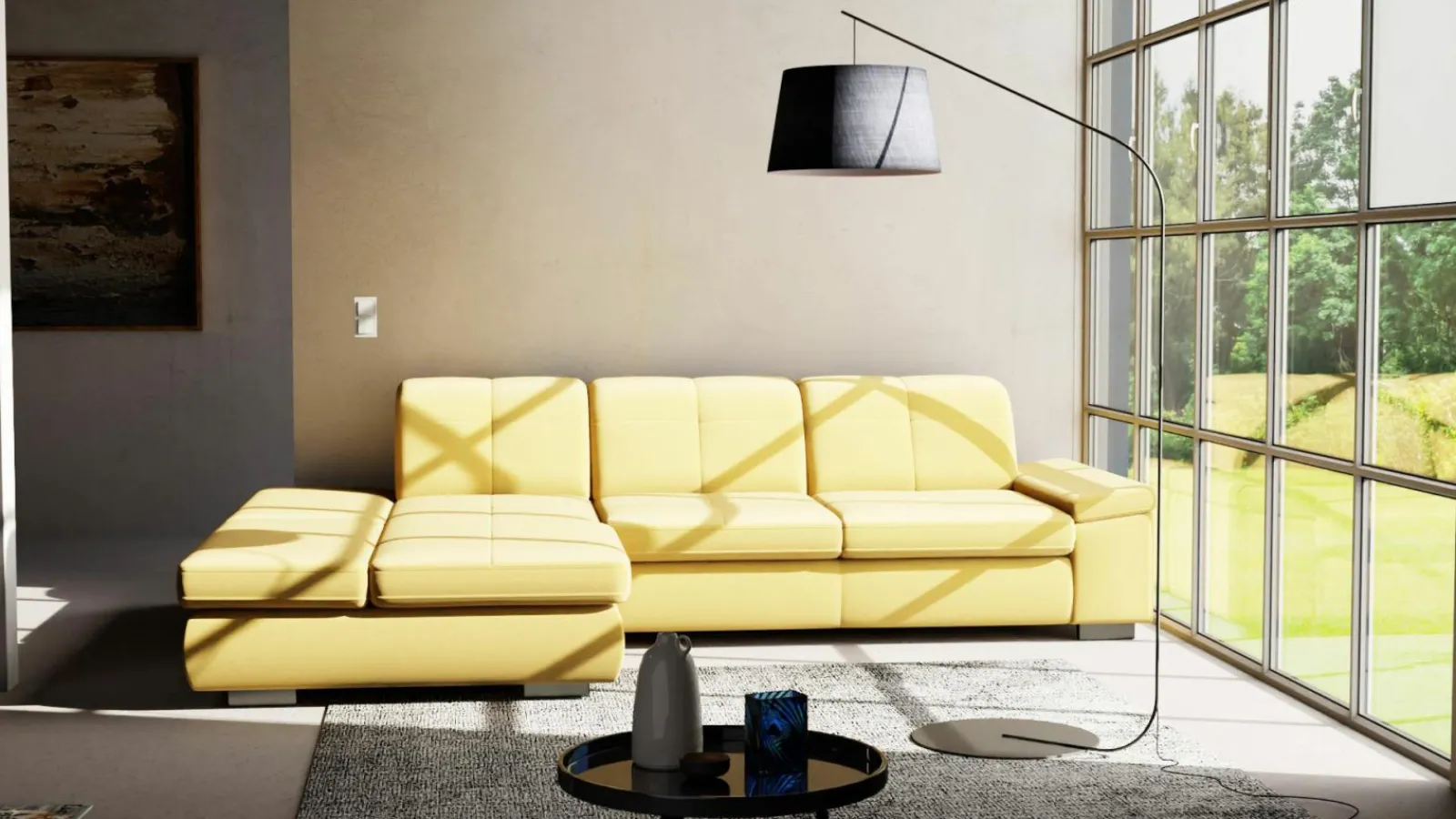 Polstergarnitur gelb^ Sofas & Couches