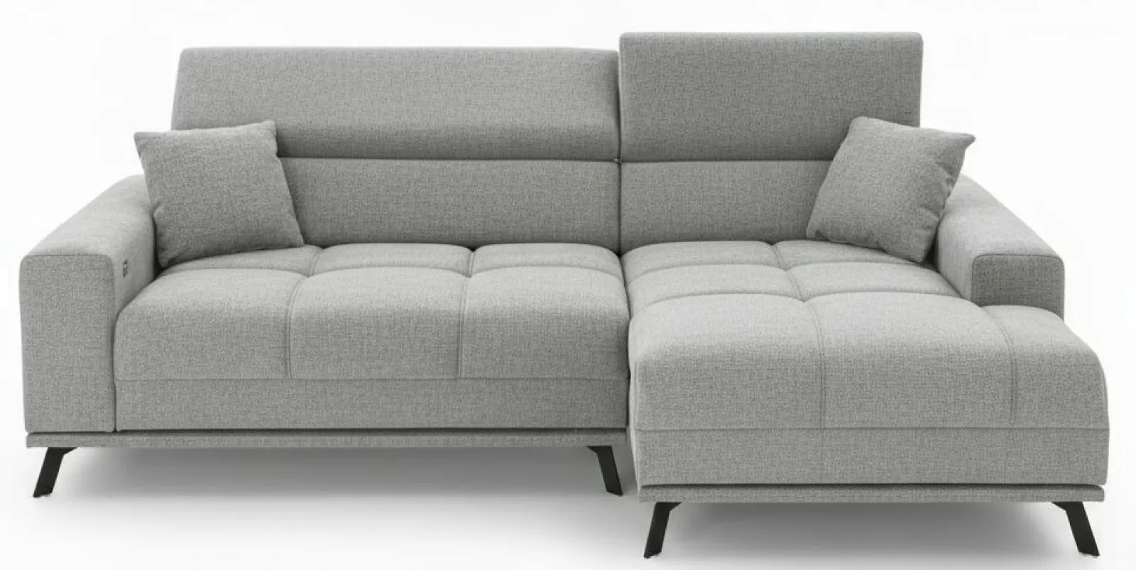 Sofas & Couches> Polstergarnitur grau