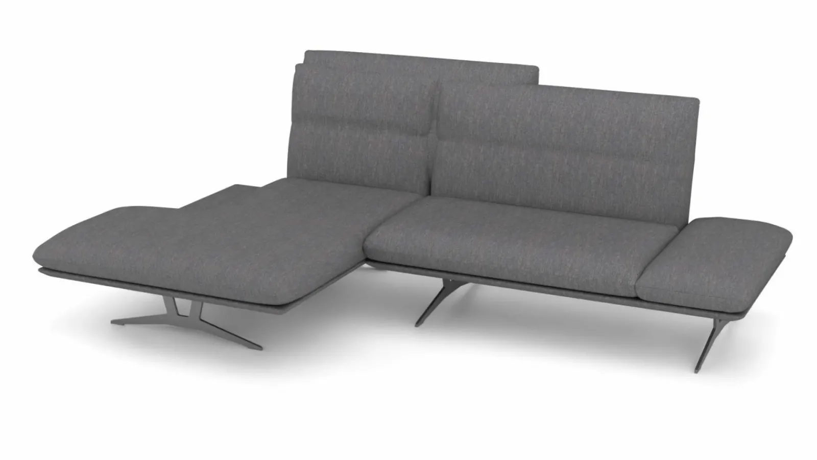 Polstergarnitur grau^ Sofas & Couches