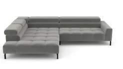 Sofas & Couches> Polstergarnitur grau