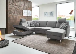 Polstergarnitur grau^ Sofas & Couches