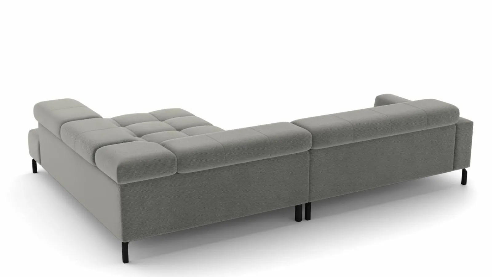 Sofas & Couches> Polstergarnitur grau
