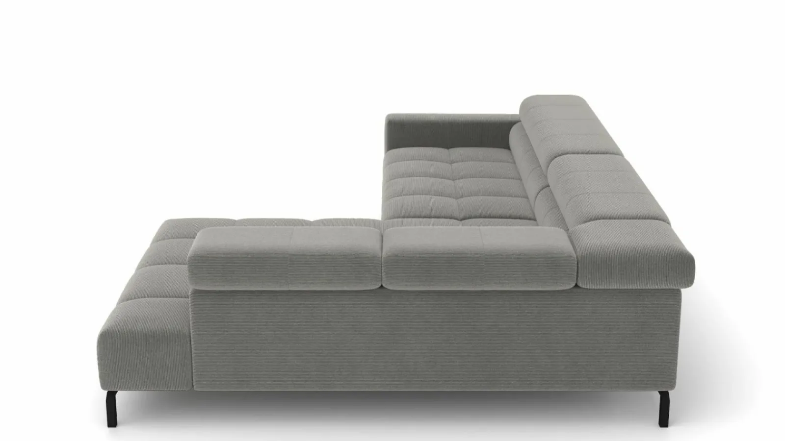 Sofas & Couches> Polstergarnitur grau