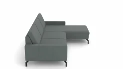 Sofas & Couches> Polstergarnitur grau