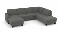 Polstergarnitur grau^ Sofas & Couches