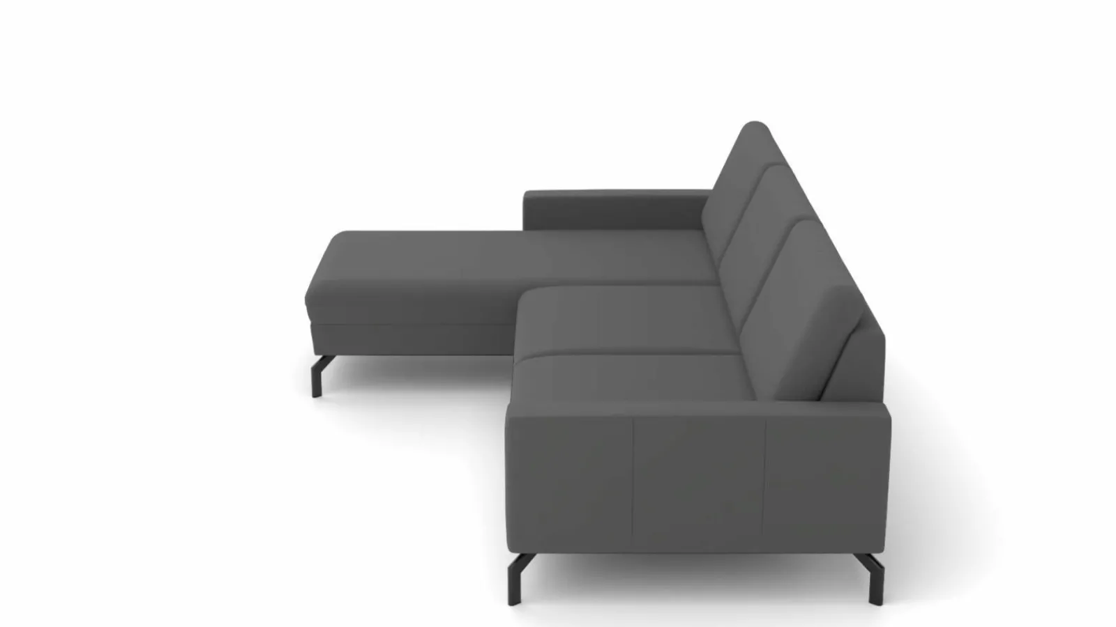 Sofas & Couches> Polstergarnitur grau