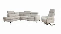 Polstergarnitur graubeige^ Sofas & Couches