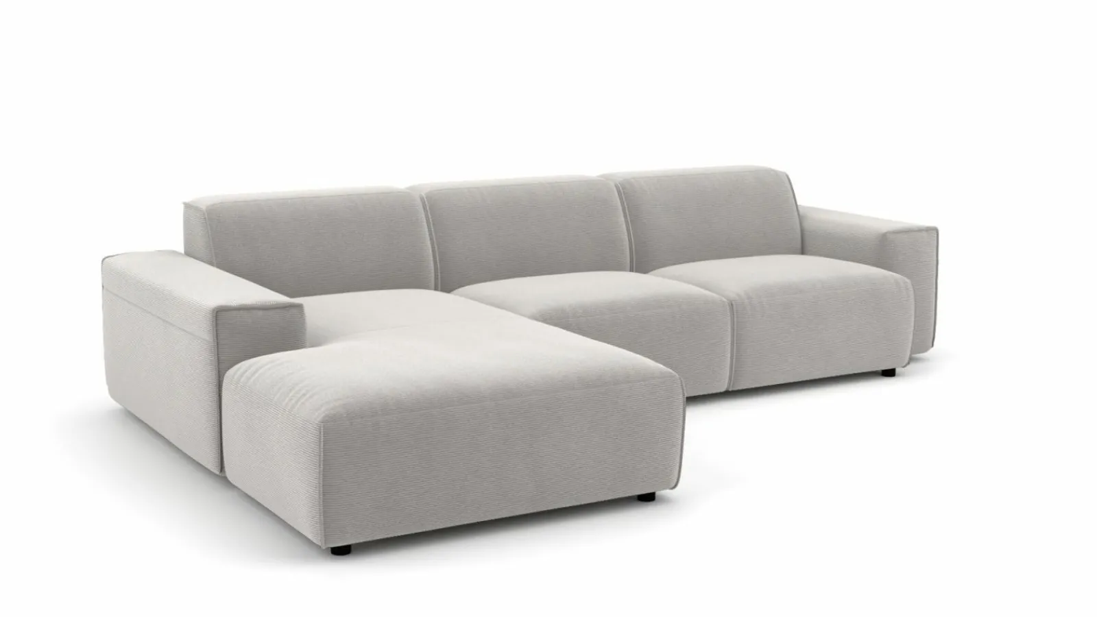 Polstergarnitur silberfarben^ Sofas & Couches