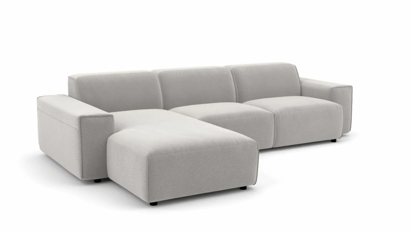 Polstergarnitur silberfarben^ Sofas & Couches