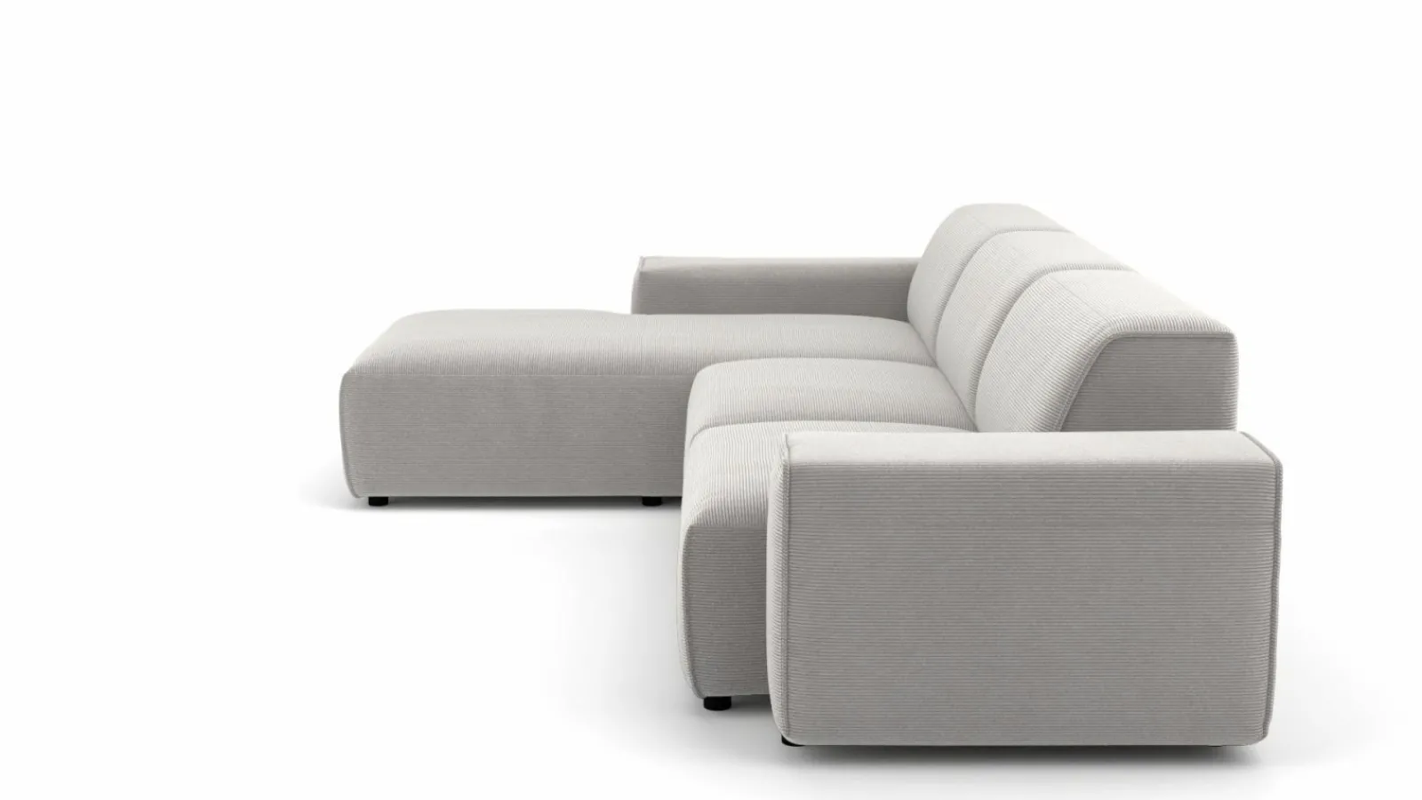 Polstergarnitur silberfarben^ Sofas & Couches