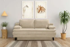 Querschläfer beige^ Sofas & Couches|Schlafsofas