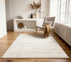 Ragolle Webteppich weiß^ Hochflorteppiche|Moderne Teppiche