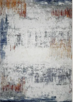 Ragolle Webteppich weißblaugrau^ Moderne Teppiche