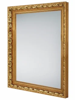 Rahmenspiegel goldfarben^ Spiegel