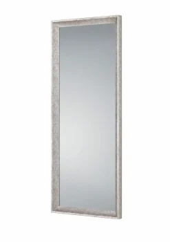Rahmenspiegel silberfarben^ Spiegel