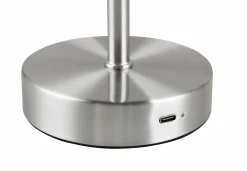 Tischleuchten>Reality Leuchten LED - Akku - Tischleuchte 1flg braun
