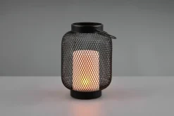 Reality Leuchten LED -Solar Tischleuchte schwarz^ Außenleuchten|Solarleuchten