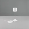 Außen Tischleuchten|Akku Tischleuchten>Reality Leuchten LED-Akku-Tischleuchte weiß