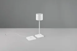 Außen Tischleuchten|Akku Tischleuchten>Reality Leuchten LED-Akku-Tischleuchte weiß